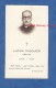 Faire-Part De Décés - Lucien PASQUIER , Prêtre - 1909 / 1967 - Paris ? - Décès