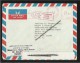 Pakistan To USA Returned To Sender Meter Franking Air Mail Postal Used Cover Reason For Non Delivery Postmark  U S A - Pakistan