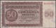 ESPAÑA - 50 Pesetas. Año 1936. Burgos. EBC.+ - 25 Pesetas