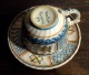 Quimper - Collection : Ancienne Tasse/st - Oud Kopje En Bordje - Old Cup And Saucer - TA 357 - Quimper/Henriot (FRA)