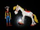 STAR WARS - FIGURINES DIVERSES DONT 1 STAR WARS ET 2 LUCKY LUKE - Lot De 10 - VOIR PHOTOS - Autres & Non Classés