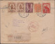 G)1940 PERU, CRAFTS-PIZARRO-LEGUIA, CIRCULATED CERTIFICATED COVER TO CUBA-CARIBE, RECEIPT MARK AT THE BACK, XF - Peru