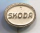 SKODA - Car, Auto, Automobile, Vintage Pin, Badge - Andere & Zonder Classificatie