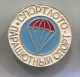 PARACHUTTING Jump - RUSSIA / SOVIET UNION, Vintage Pin, Badge - Fallschirmspringen