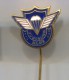 PARACHUTTING Jumps - Yugoslavia, Vintage Pin  Badge, Enamel - Parachutisme