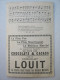 CHROMO CHOCOLAT LOUIT CHANSON CADET ROUSSELLE COUPLETS 6,7 - Louit