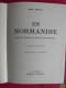En Normadie. Dives Mont Saint-Michel. René Herval. éditions Arthaud. Grenoble. 1937. Couv. Louis Garin - Normandie
