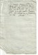 DOC. NOTARIAL 1 FEUILLE P.F CACHET REP. HUMIDE 25 CENTS + CACHET SEC 30 Floréal An 11 -  ReconnaissanceSt Cydroine Looze - Algemene Zegels