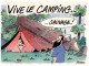 (910) Cartoon - Vive Le Camping (tree Cuting) - Trees