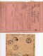 1915 - ENVELOPPE RECOMMANDEE Avec AR -> REEXPEDIEE + AVIS DE RECEPTION Du GREFFIER DU TRIBUNAL CIVIL DE LA SEINE - Covers & Documents