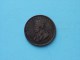 1911 - One Penny / KM 23 ( Uncleaned - For Grade, Please See Photo ) ! - Penny