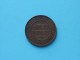1921 - One Penny / KM 23 ( Uncleaned - For Grade, Please See Photo ) ! - Penny