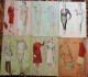 Delcampe - Jean Choiselat - 25 Gravures De Mode Féminine - Printemps - Été  1953 à 1962 . - Collezioni