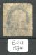 EUA Scott  24 Blue And Red Cancels (Edge Sheet) YT 9 # - Used Stamps