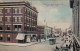 Eau Claire Wisconsin - Grand Avenue & Barstow Street - Street Car Tramway Stores Animated - 2 Scans - Eau Claire