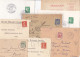 14958# AISNE LOT 15 LETTRES TAVAUX BRAINE HARTENNES ET TAUX CHARLY JAULGONNE ST QUENTIN SOISSONS ETREILLERS - 1921-1960: Modern Period