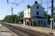 Gare De Thomery Voies Et Quais , Seine-et-Marne - Une Photo Reproduit Carte Postale  10x15 Cm. - Gares - Sans Trains