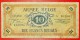 * OCCUPATION OF GERMANY: BELGIUM  10 FRANCS 1946 RARE! LOW START NO RESERVE! - 10 Francs
