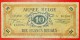 · OCCUPATION OF GERMANY: BELGIUM &#9733;10 FRANCS 1946 RARE! LOW START&#9733;NO RESERVE! - 10 Francs