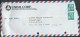 Japan Nippon Airmail 1980 Small White Butterfly 40y Postal History Cover Sent From Japan To Pakistan. - Poste Aérienne