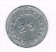 ***  PENNING  NATIONAL HEROES GEN.US.GRANT - MAZUMA 25 PLAY MONEY - Souvenir-Medaille (elongated Coins)