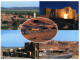 400) Morocco - Ouarzazate With Mosque - Castle - Camel Etc (+ 2 Lion Stamps At Back Of Postcard) - Islam