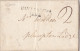 15202# GRANDE BRETAGNE LETTRE Datée De GRISDALE Obl ULVERSTONE 1816 ULVERSTON Pour PLUMPTON Au Dos NAPOLEON EMPEREUR - ...-1840 Prephilately