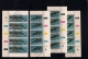 SOUTH WEST AFRICA, 1980, CTO Control Strips, Whales, M 466-471 - South West Africa (1923-1990)