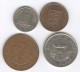 Série Jersey 1 , 2 , 5 , 10 Pence - 1980 1992 - Jersey