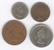 Série Jersey 1 , 2 , 5 , 10 Pence - 1980 1992 - Jersey