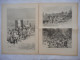 MADAGASCAR, RARE, 1895,  SUPERBE REPORTAGE Illustré De GRAVURES, REUNION DE LA SERIE D'ARTICLES, EXPEDITION, TANANARIVE - Collections