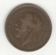 1/2 Penny Grande-Bretagne / Great Britain 1912 Georges V / Georgius V - C. 1/2 Penny