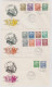DE Saarland 1957 Ersttagsbriefe Mi# 409-428 - Covers & Documents
