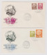 DE Saarland 1957 Ersttagsbriefe Mi# 409-428 - Covers & Documents