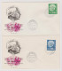 DE Saarland 1957 Ersttagsbriefe Mi# 409-428 - Cartas & Documentos