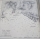 Carte Marine : "CHANNELS OF CORFU" / CORFOU + Côte Albanaise. 1863 / 1957. - Cartes Marines