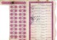 Romania, 5.000 Lei 1937, Lot Of 4 Bond Certificates With Coupons & Receipts - "Mica" Mining Company - M - O