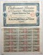 France, 1926, Etablissements Lorientais De Conserves Alimentaires - Bond Certificate & Coupons, 1000 Francs - D - F