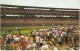 Indy 500 Indianapolis Indiana, Race Track Cars From Infield, C1960s Vintage Postcard - IndyCar