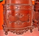 Antique Red Mahogany China Displays 2-Matching 8.5ft - Other & Unclassified