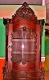 Antique Red Mahogany China Displays 2-Matching 8.5ft - Other & Unclassified