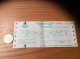 Ticket De Transport (train) *** "AYUTTHAYA - CHIANG MAI" Thaïlande - Wereld