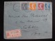 Se 95 - TB Enveloppe  Affranchie Avec N° 139, 140, 158 Et N° 161 ;  De Vermand Pour La Yougoslavie ( 01/ 05 /1922 ) - 1921-1960: Période Moderne