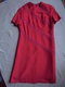 Vintage - Robe Rouge 100 % Rayonne T 38 Années 70 - 1940-1970