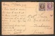 HOUYOUX Postkaart Van ANVERS LA GARE CENTRALE Met Afstempeling BEVEREN WAAS Dd. 6/10/1924 ! Inzet Aan 5 € ! - 1922-1927 Houyoux