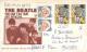 Musique   Artistes  Chanteurs.   Enveloppe  Postale Avec Photos Des Beatles - Artisti