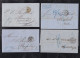 Delcampe - France 14 Entire Covers 1861-66 To Duchy Baden Germany Railway Postmarks - Sammlungen