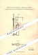 Original Patent - Wilhelm Grotehusmann In Herbede B. Witten , 1880 , Wasserhaltungsmaschine !!! - Witten