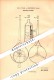 Original Patent - Wilhelm Vogel In Hornberg , Baden , 1880 , Küchenfeuer - Ventilator , Ortenaukreis !!! - Hornberg