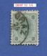 1890 - 96  N° 48  CHIFFRES NOIRS DENTELÉ 10  1/4   OBLITÉRÉ - Abarten & Kuriositäten